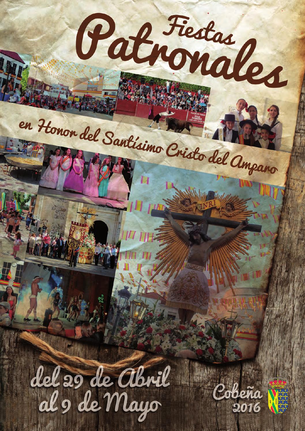 Fiestas patronales en honor al Santísimo Cristo del Amparo 2016 Cobeña